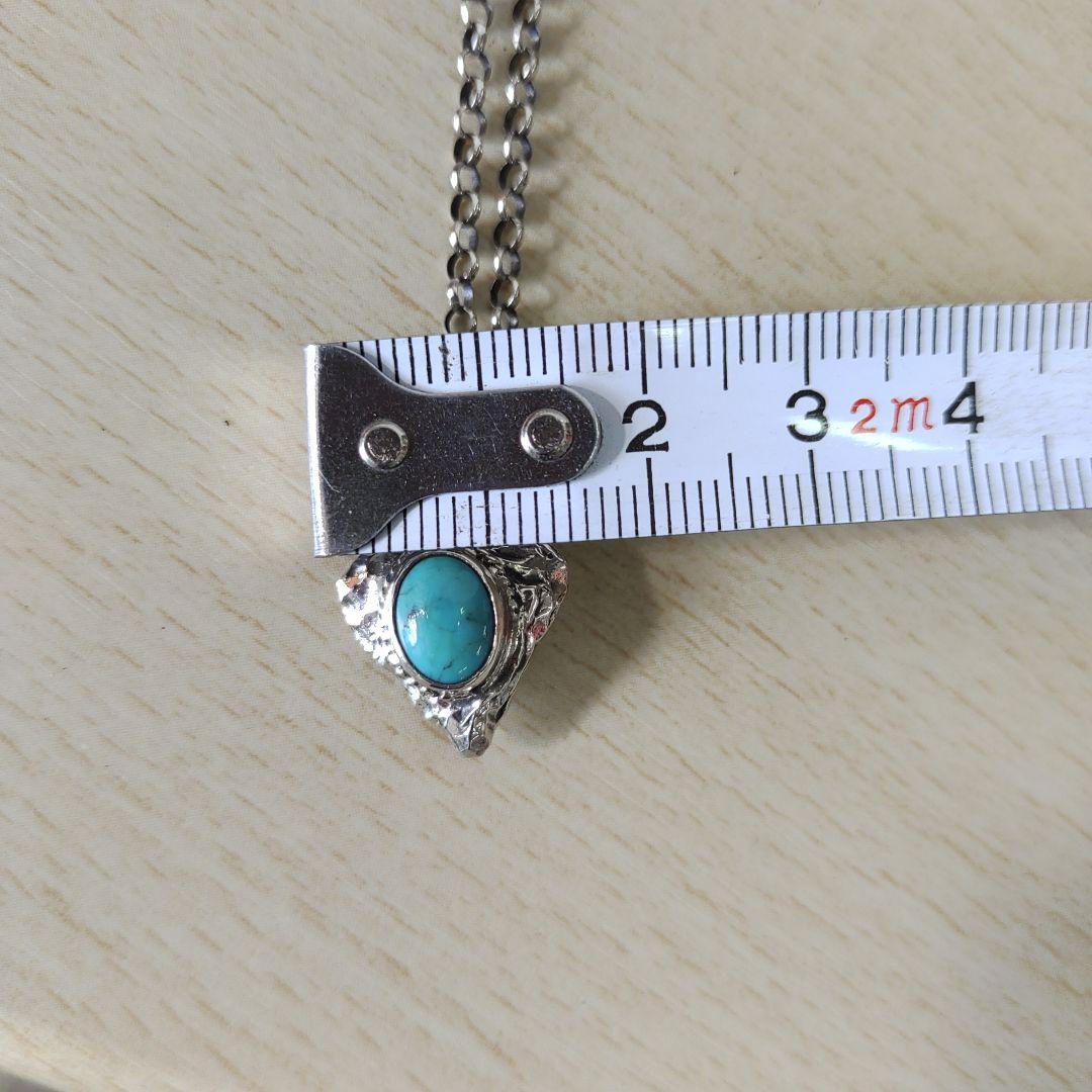 FIRST ARROW's　ターコイズ付ハート型矢じりトップ　ネックレス
