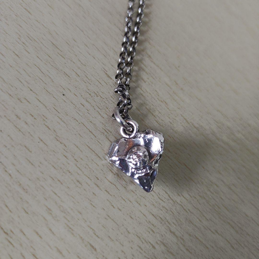 FIRST ARROW's　ターコイズ付ハート型矢じりトップ　ネックレス