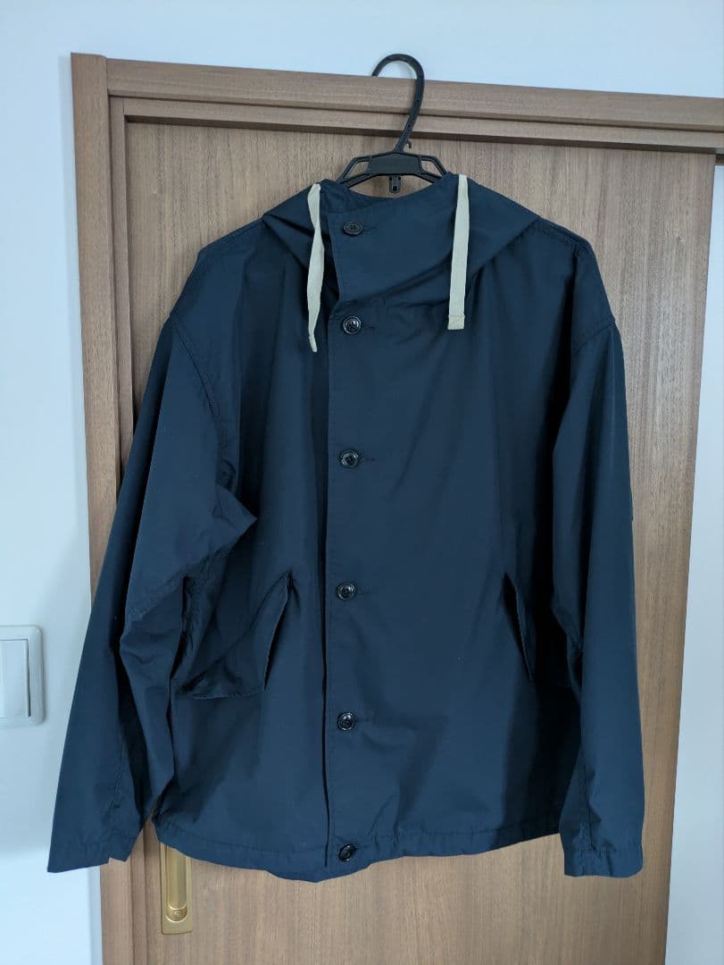 nanamica ナナミカ Hooded Jacket M ネイビー