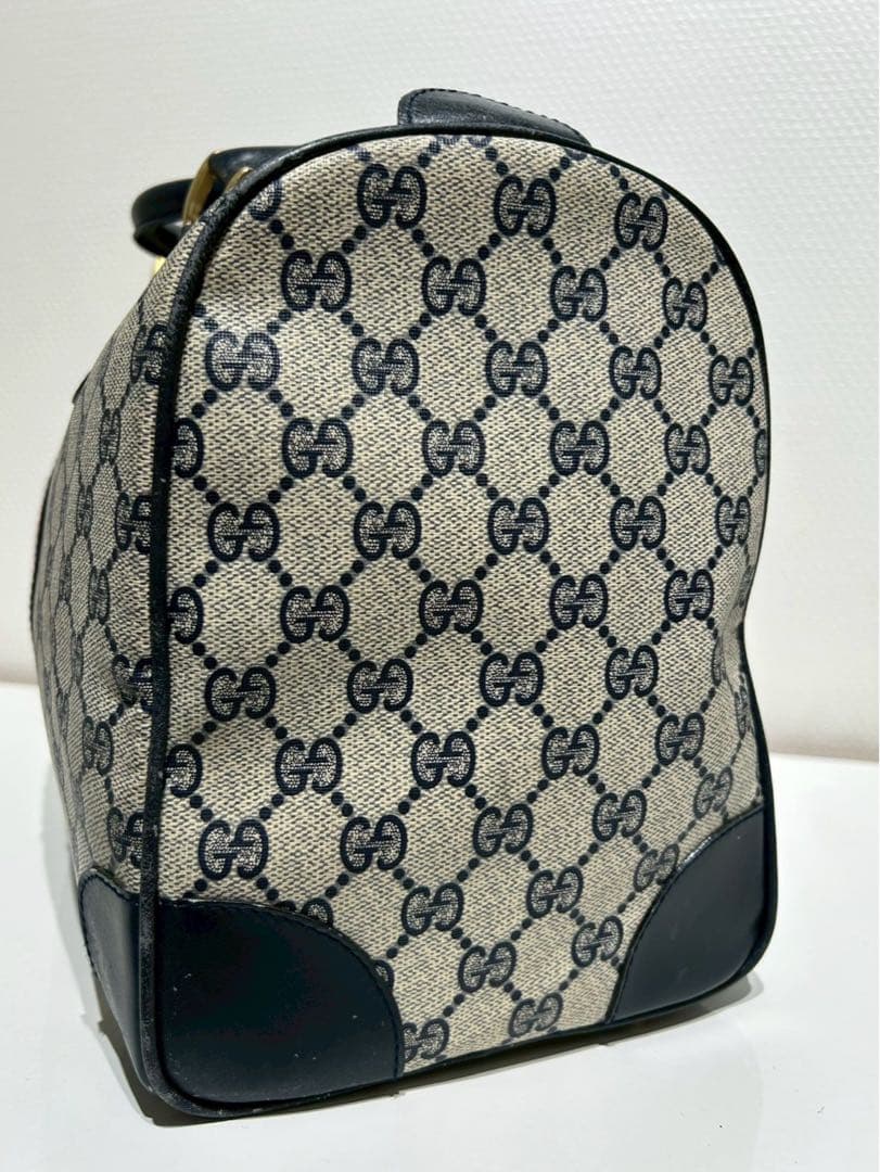 GUCCI グッチ ミニボストン ハンドバッグ シェリーライン レザー 革