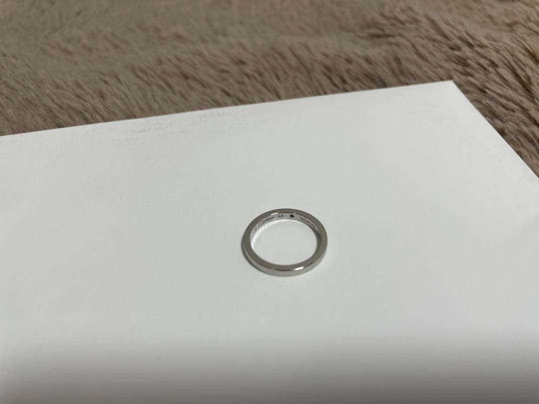 Cartier(カルティエ)プラチナ ペアリング 2点セット