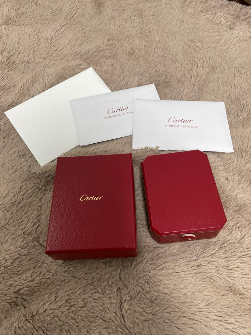 Cartier(カルティエ)プラチナ ペアリング 2点セット