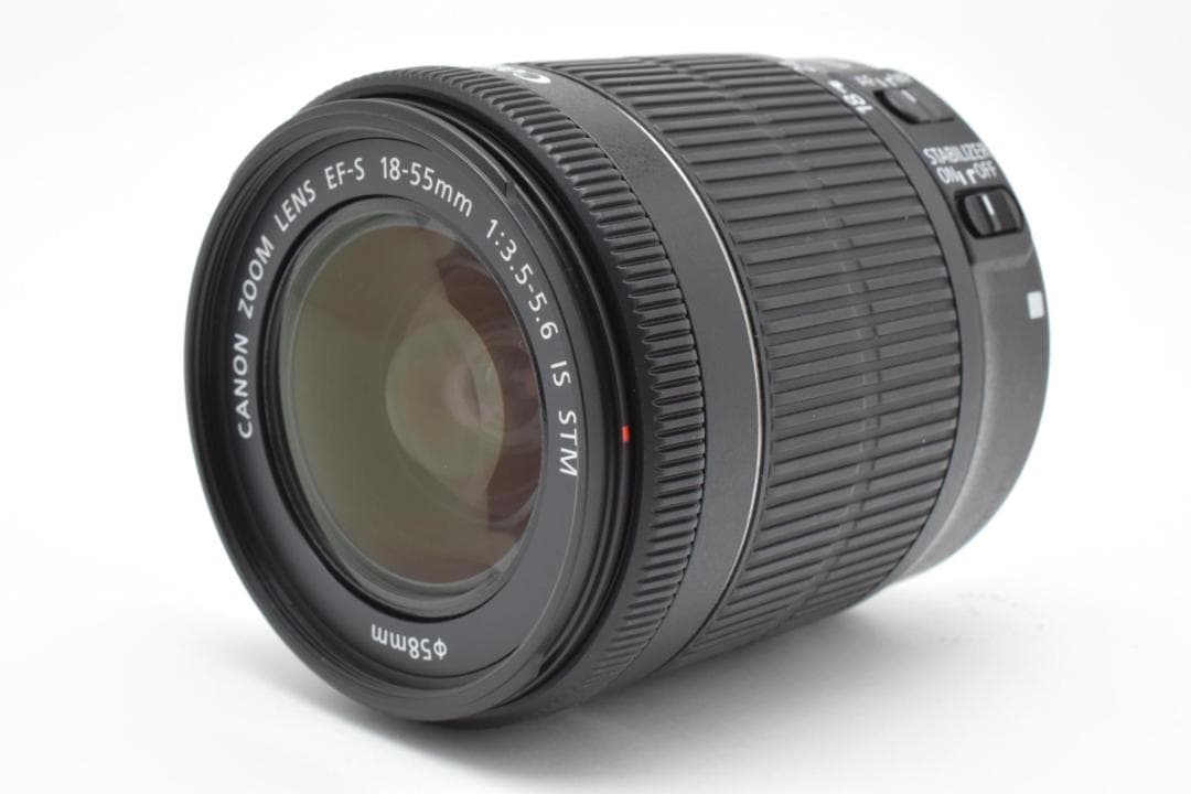 初心者おすすめ Canon EF-S 18-55mm IS STM 手ブレ補正