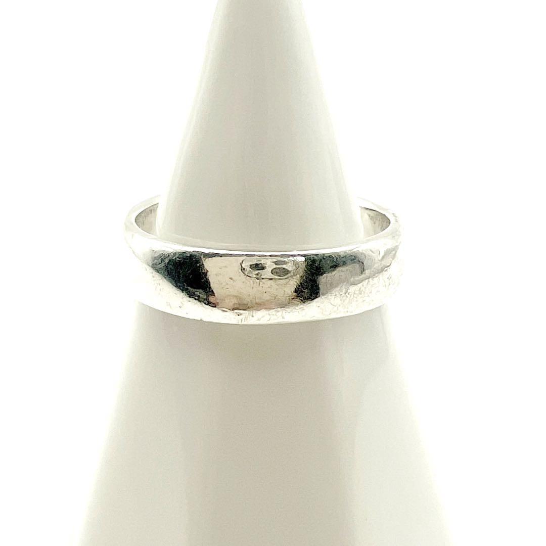 ティファニー　ブラックオニキス　ボール　シルバー　リング　14号