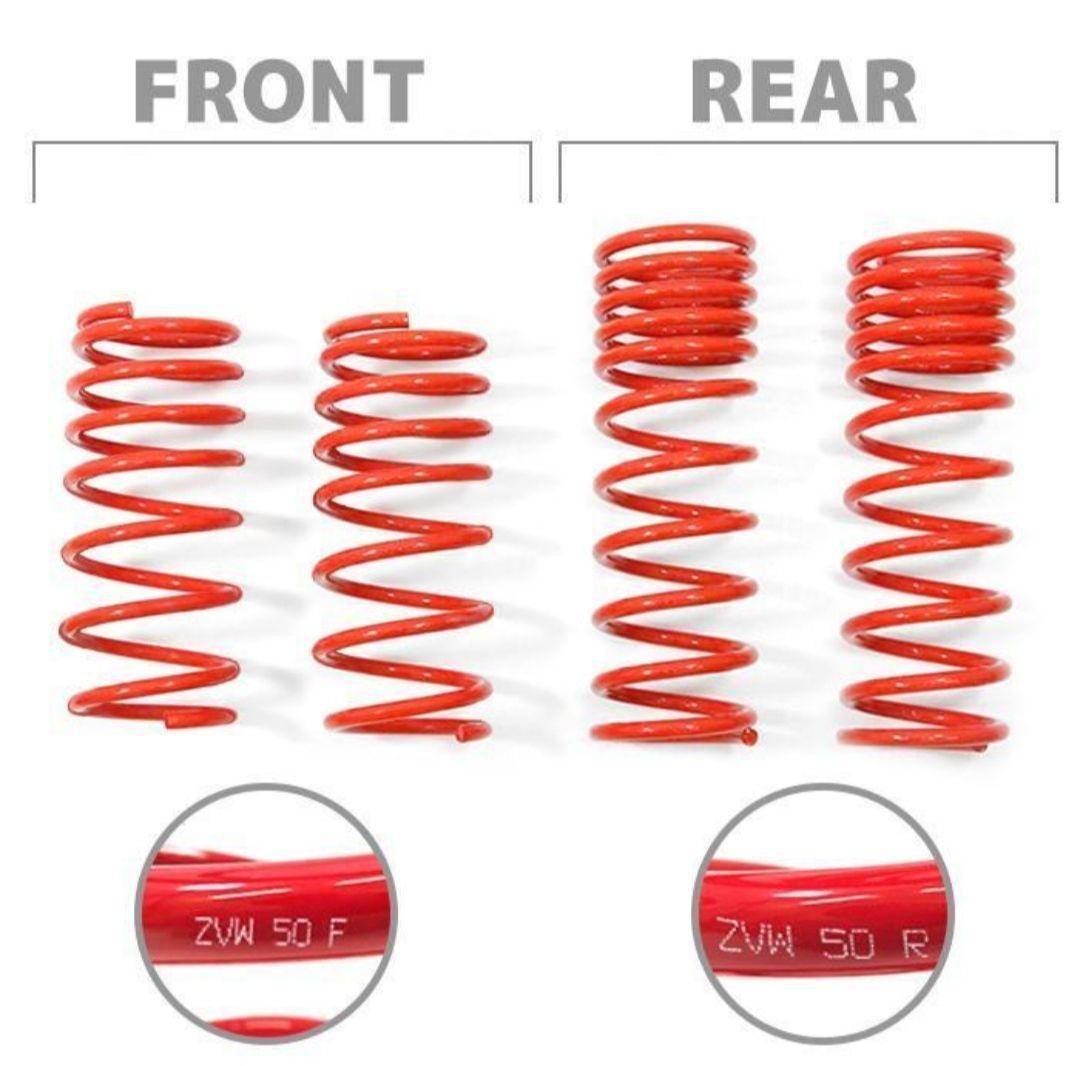 LA600S タント カスタム ローダウンサス コイルスプリング 1台分 新品