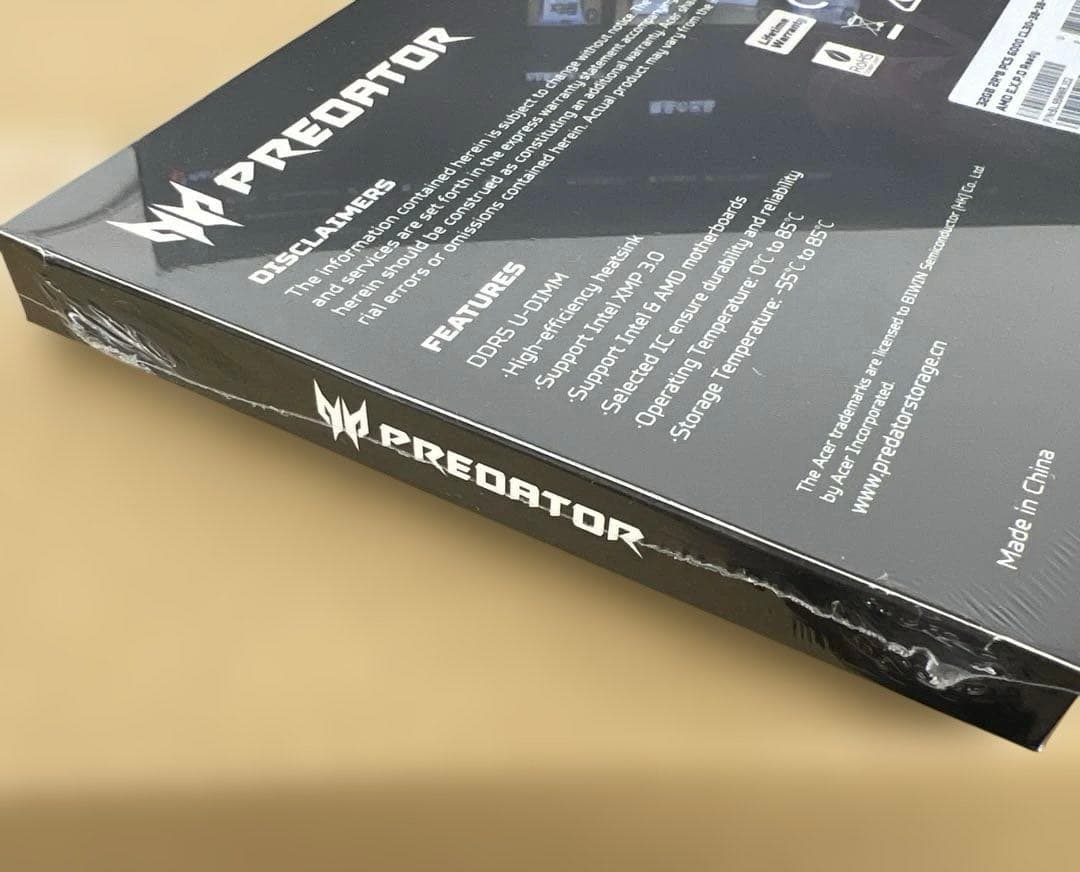 434 Acer Predator Pallas II DDR5 未開封