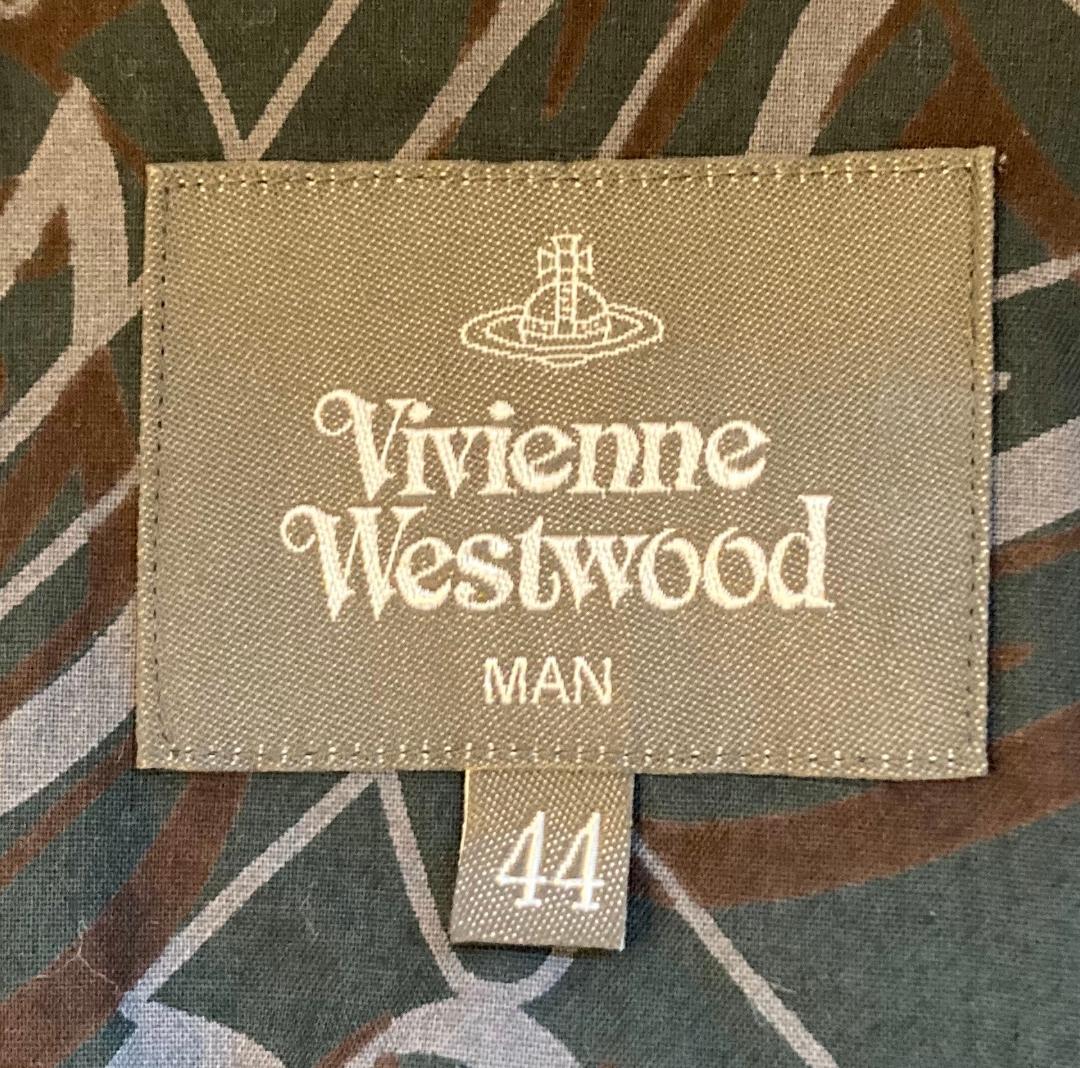 【激レア】Vivienne Westwood MAN お洒落 シャツ 柄