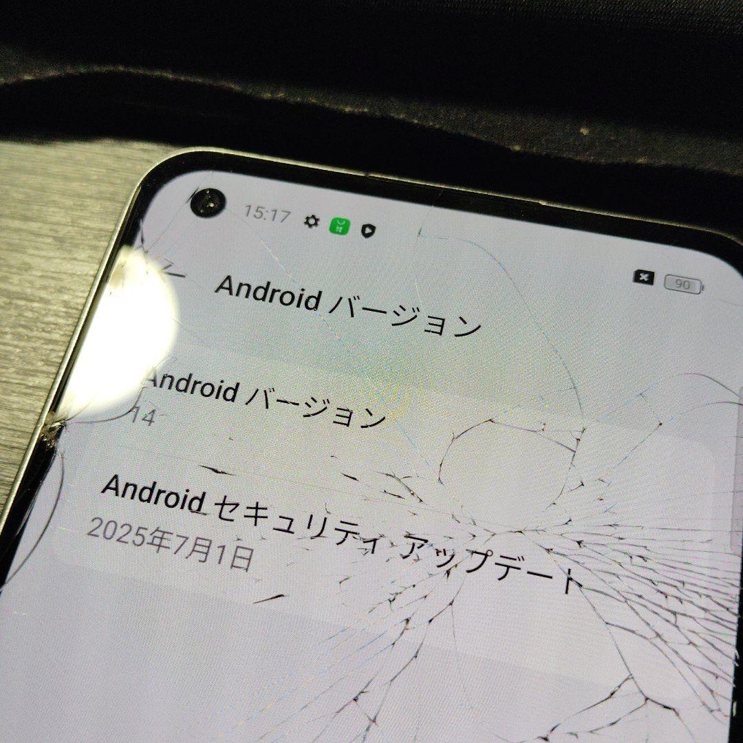 OPPO Reno 9A 128GB 8GB 画面割れあり