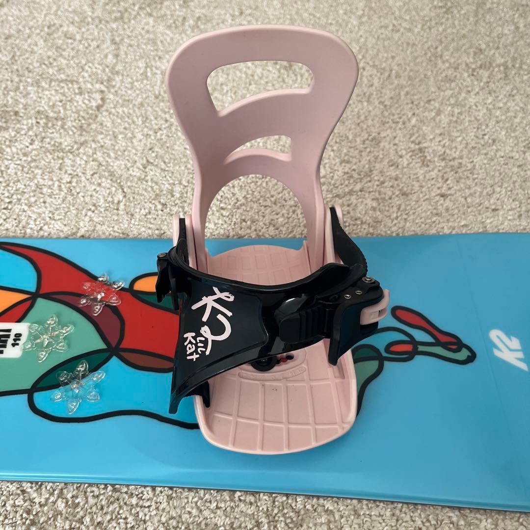 K2 LIL KAT 23-24 フラット　+ バインディング