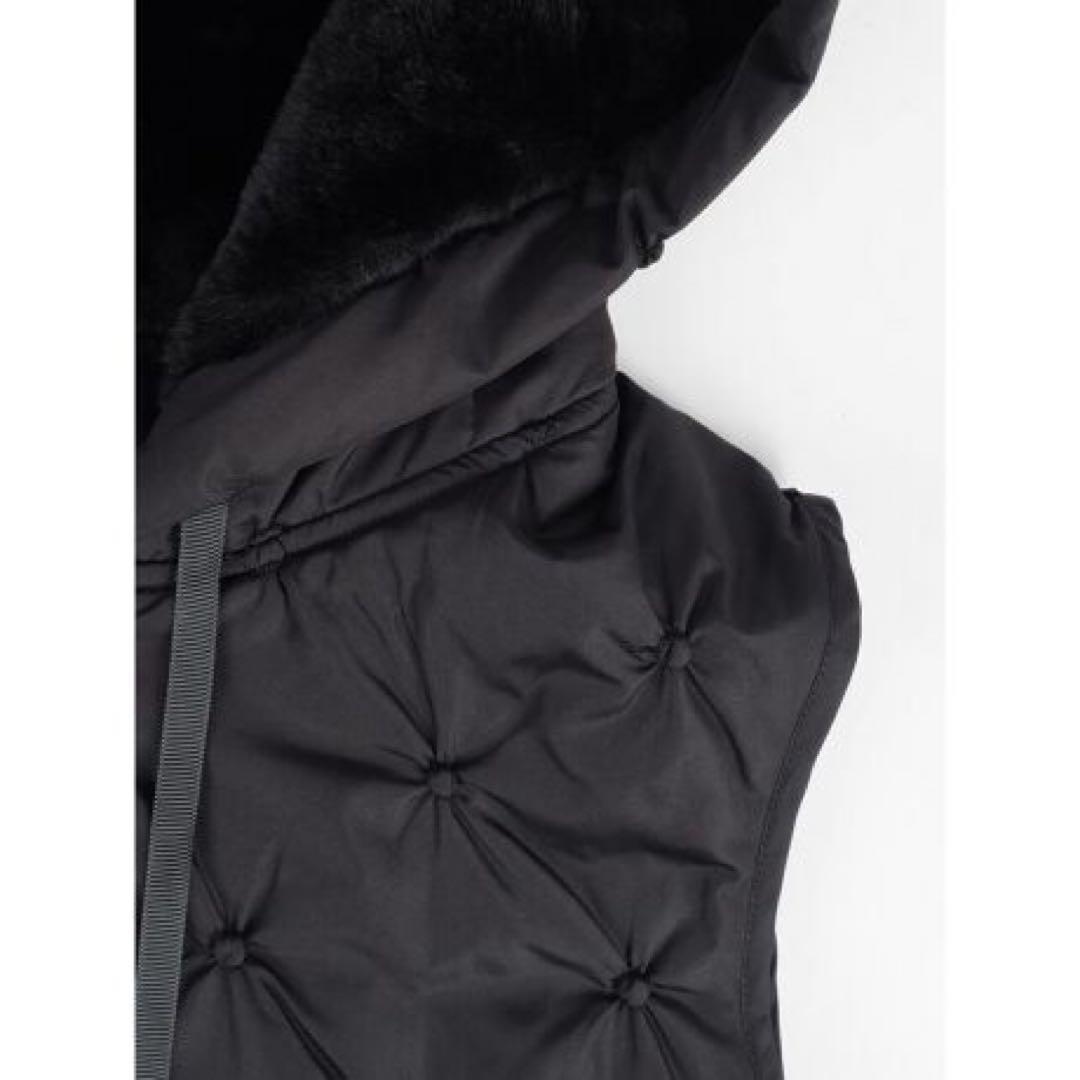 まぁちゃん（FENNEL）ドットキルティングジップベストスカート