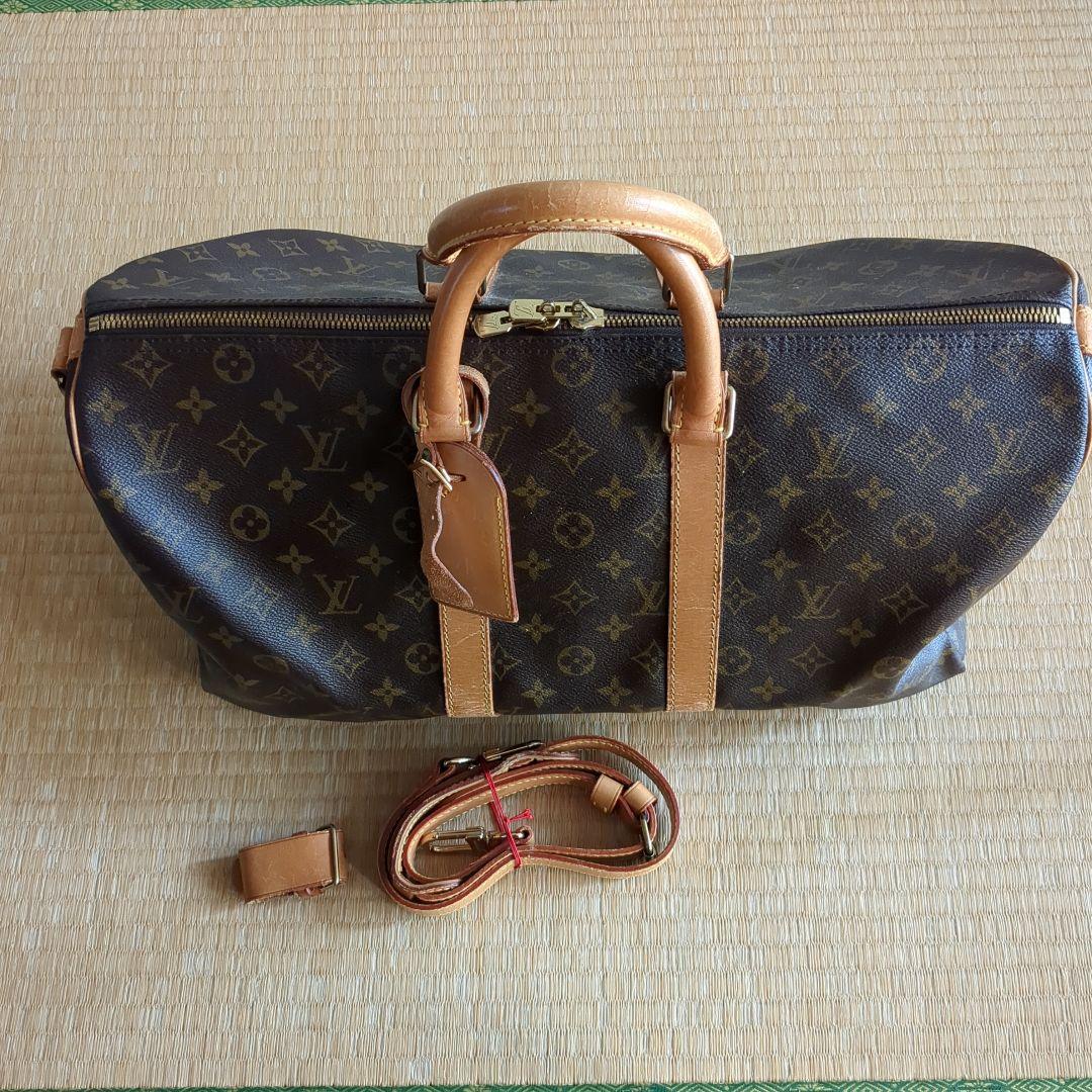 Louis Vuitton モノグラム・キャンバス製キーポル・ボストンバッグ