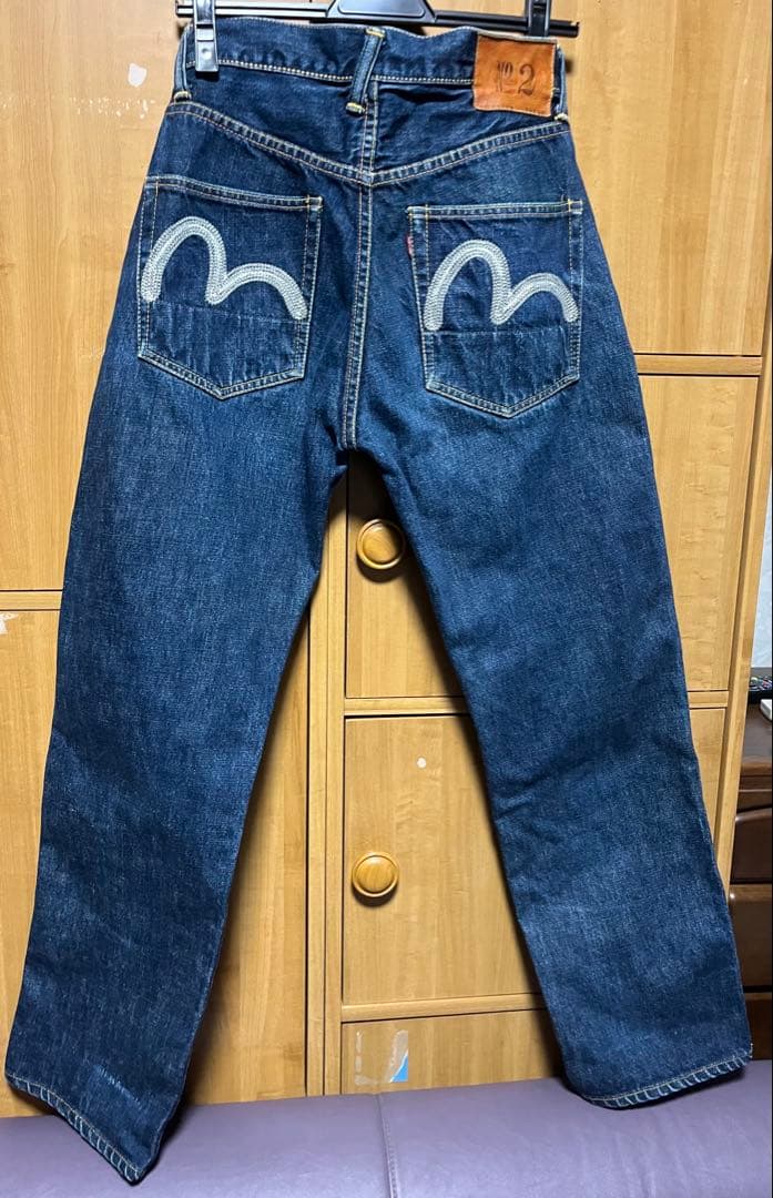 【希少・濃紺】EVISU エヴィス ジーンズ No.2 カモメ刺繍 28インチ