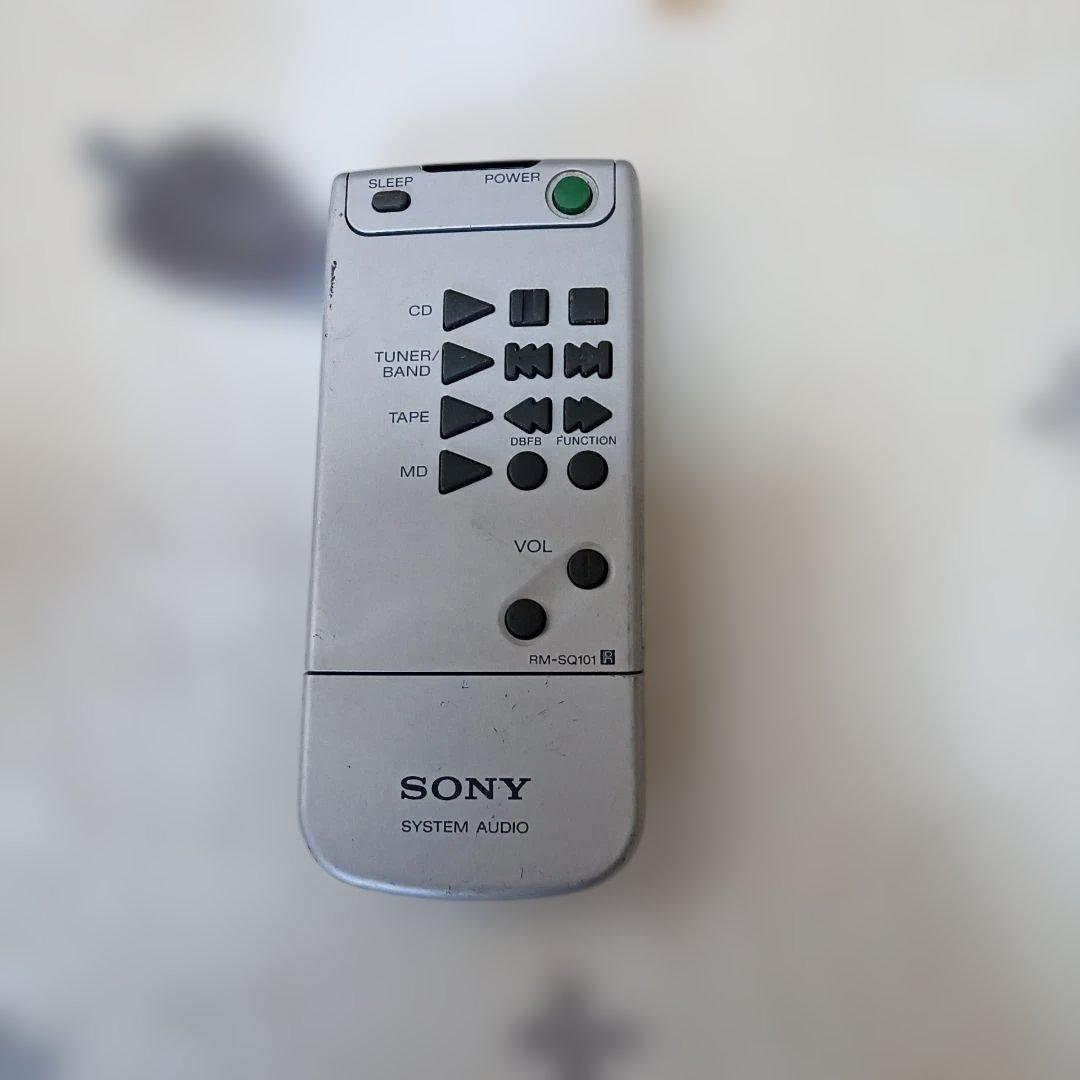 SONYオーディオシステム リモコン RM-SQ101 ソニー