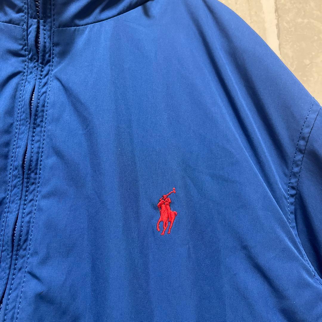 ポロ ラルフローレン ウォームアップジャケット シェルジャケット 裏フリース