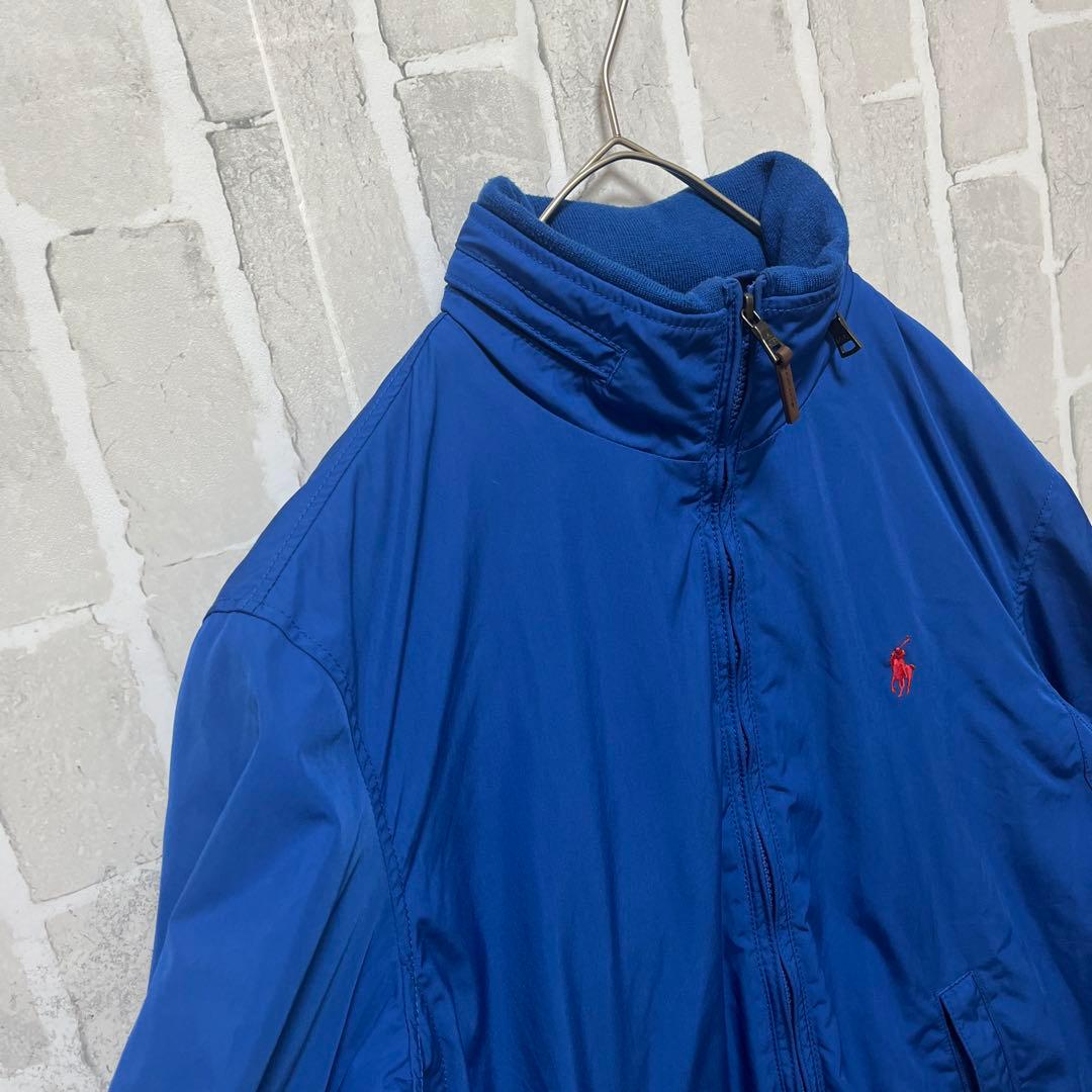 ポロ ラルフローレン ウォームアップジャケット シェルジャケット 裏フリース