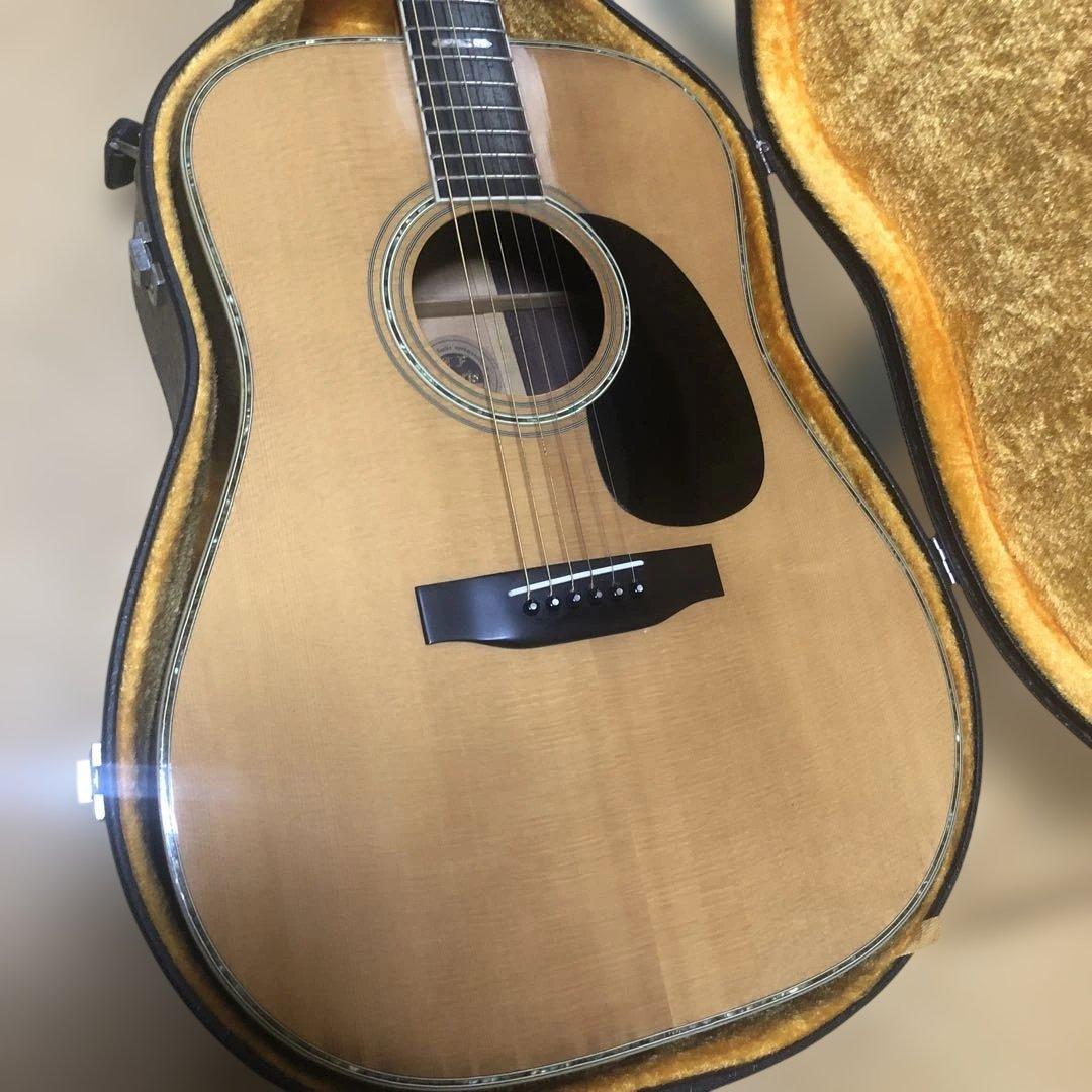 モーリス　morris TF W-50 78年製　スプルース単板　ハードケース付