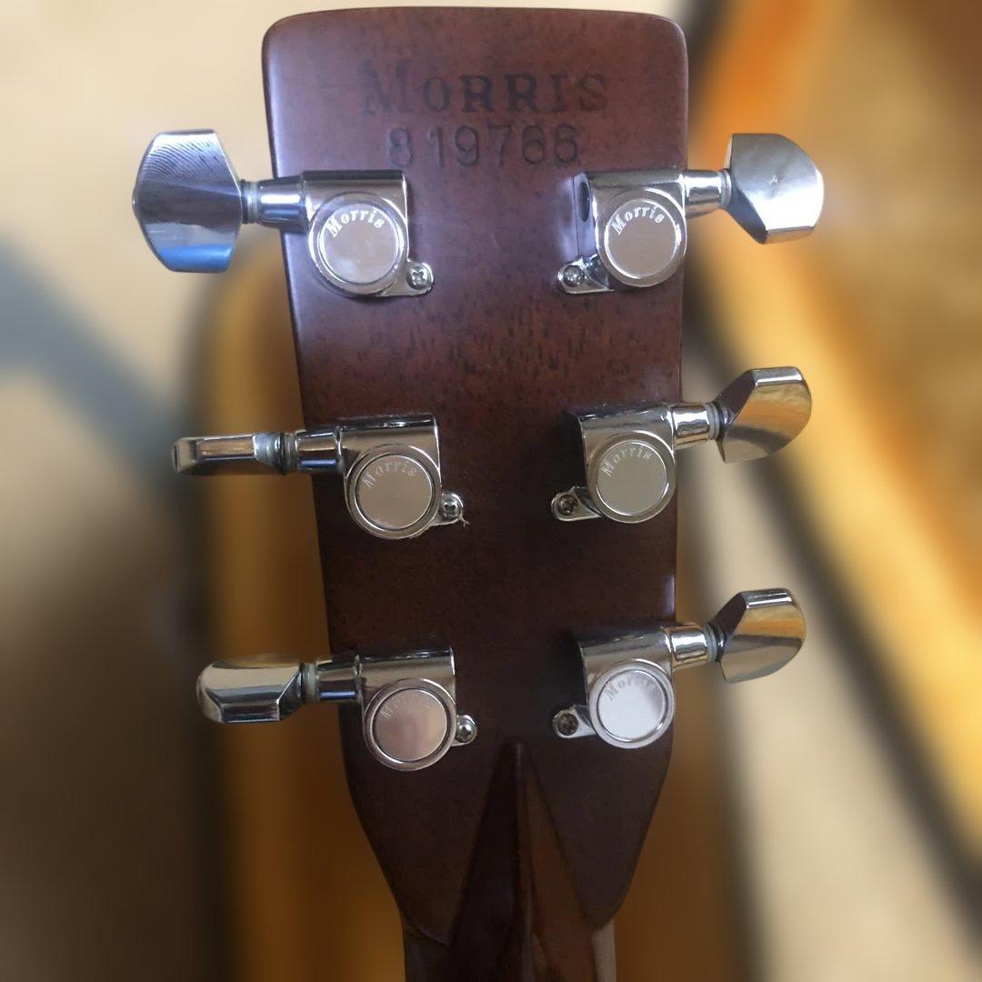 モーリス　morris TF W-50 78年製　スプルース単板　ハードケース付