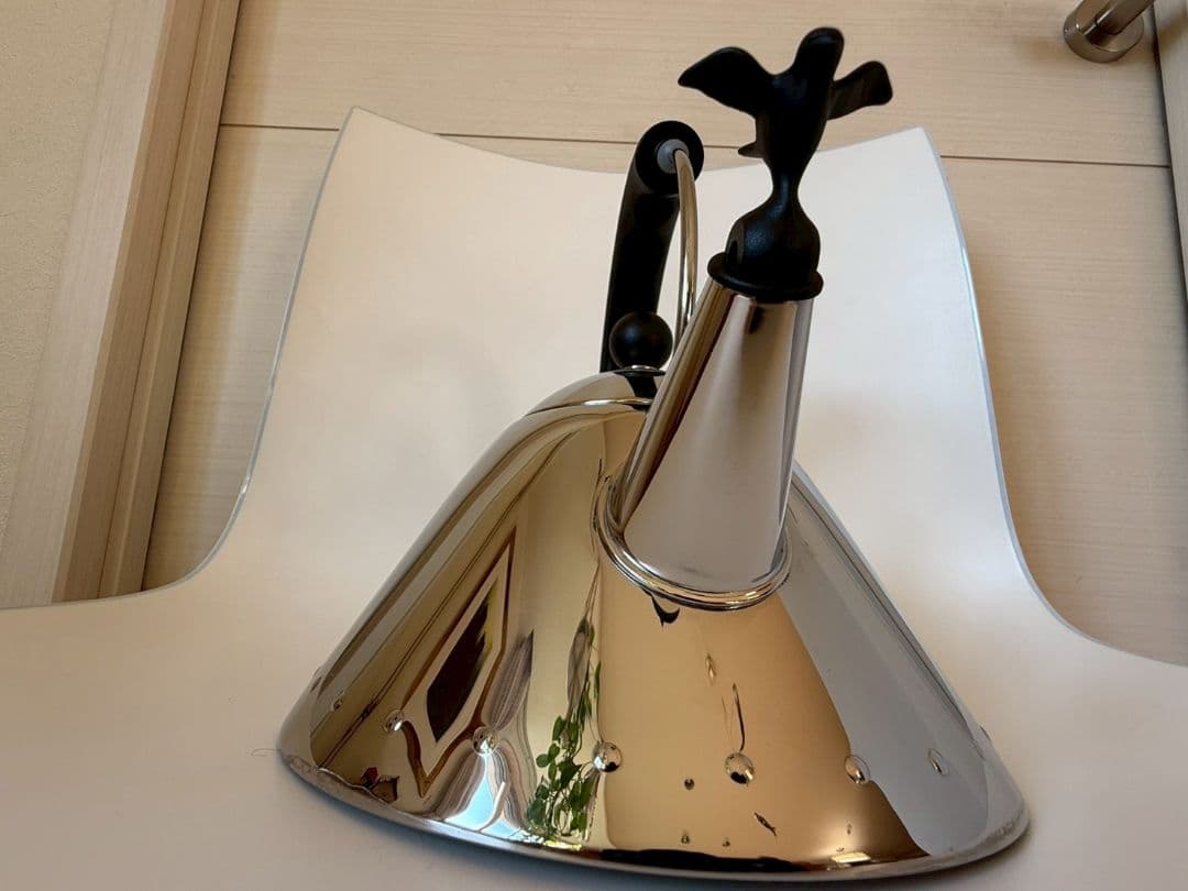 【新品・未使用】ALessi ステンレスやかん 鳥の注ぎ口 マイケル・グレイブス