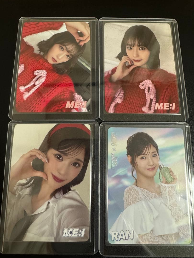 MEI 石井蘭 トレーディングカードセット