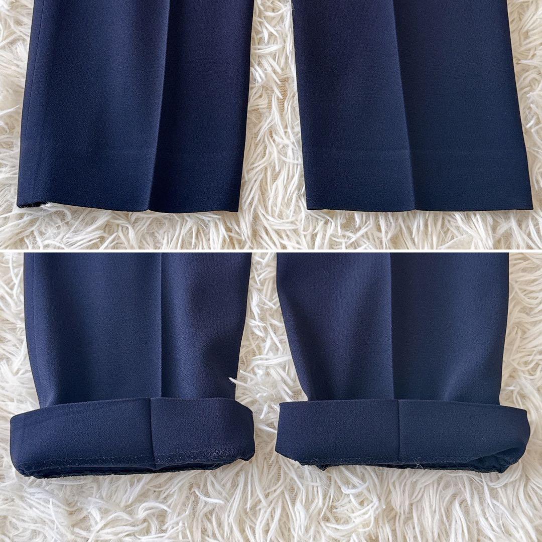 美品✨ベイジ CINDY パンツスーツ セットアップ ジャケット ネイビー 2