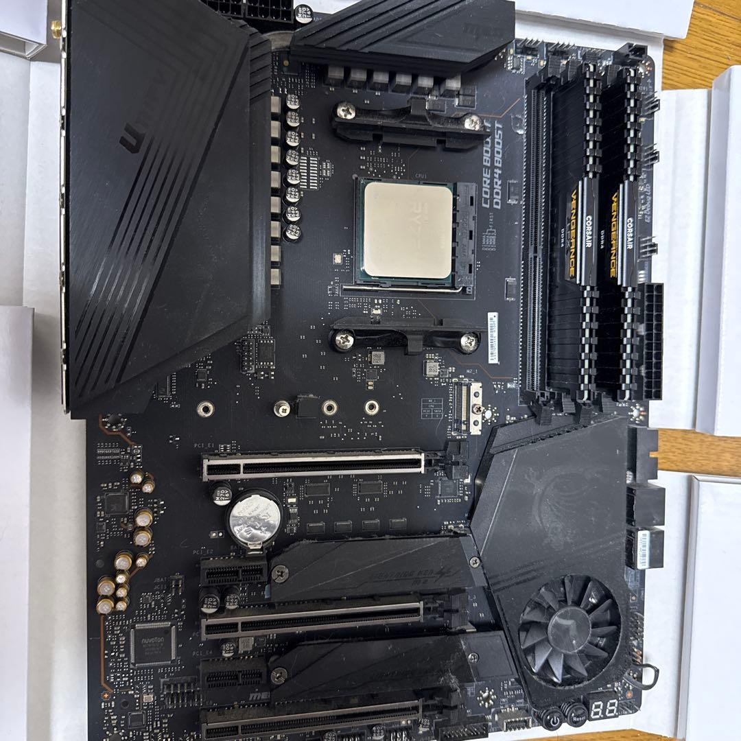 AMD Ryzen 9 5950X CPU とx590unity メモリ32ｇｂ