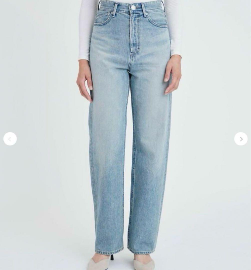 美品　ヤヌーク　ボーイズストレート LEA サイズ25