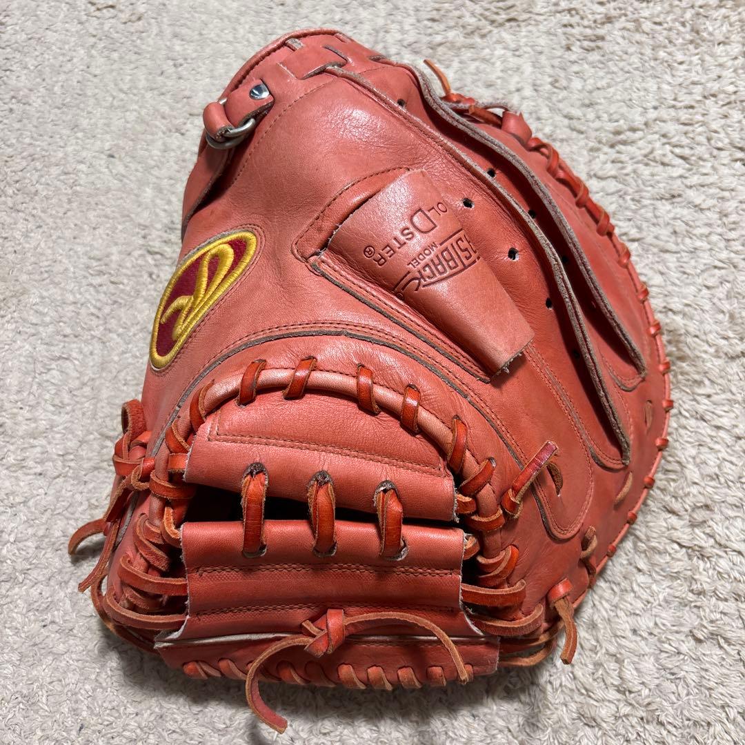 Rawlings ローリングス 硬式用　キャッチャーミット　レッド　オレンジ