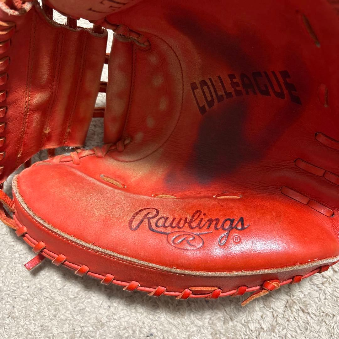 Rawlings ローリングス 硬式用　キャッチャーミット　レッド　オレンジ