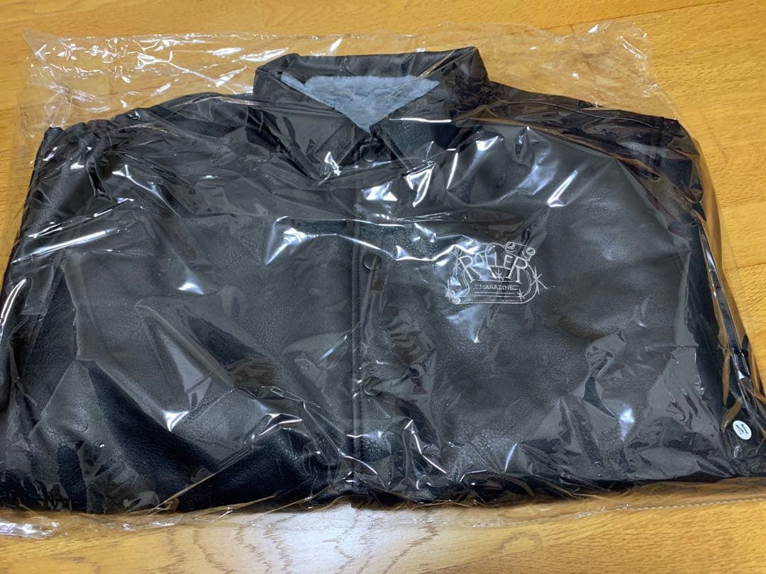 ROLLER FAKE LEATHER COACH JACKET M 木村拓哉