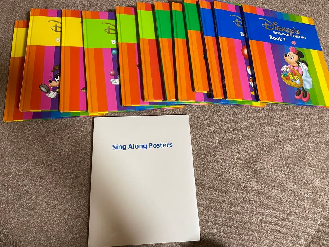 ①2017年製 新子役版 DWE ディズニー英語システム 棚無し