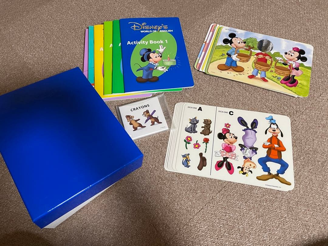 ①2017年製 新子役版 DWE ディズニー英語システム 棚無し