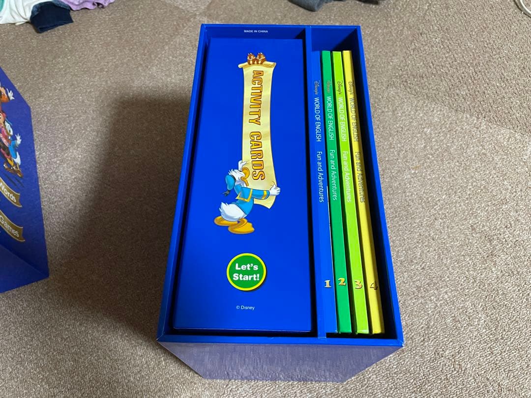 ①2017年製 新子役版 DWE ディズニー英語システム 棚無し