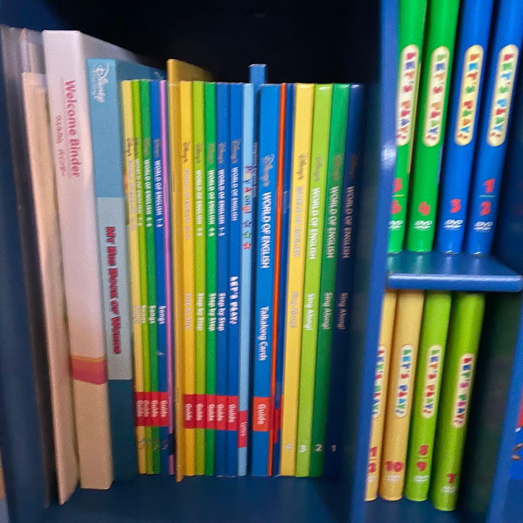 ①2017年製 新子役版 DWE ディズニー英語システム 棚無し