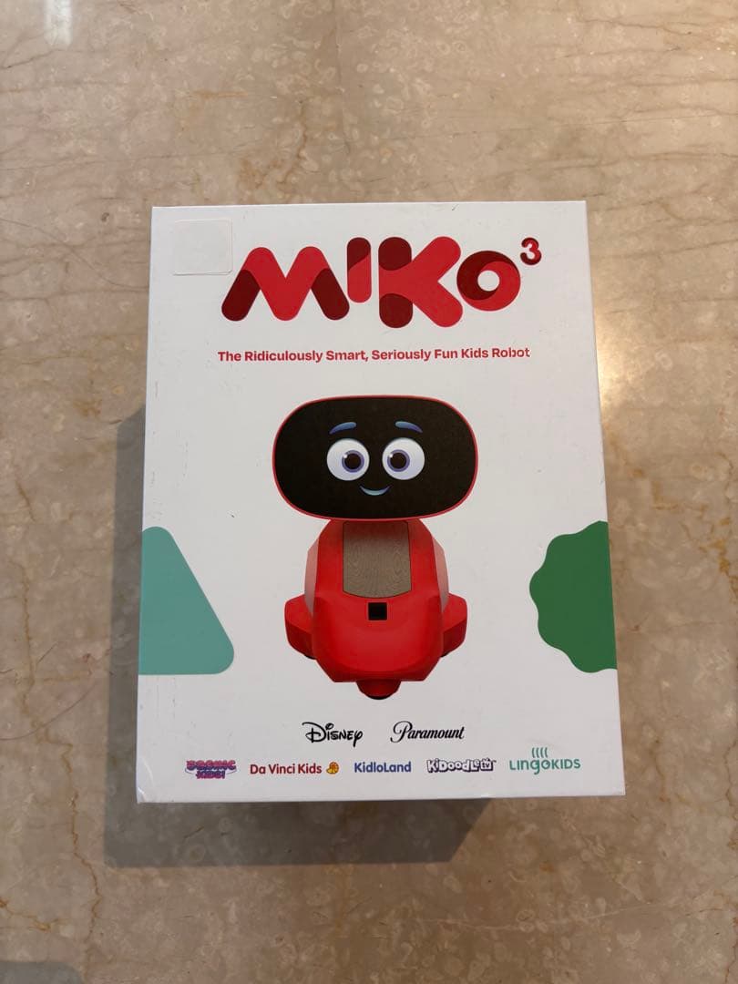 【美品】Miko 3 レッド スマートロボット AI知育 英語学習 海外正規品