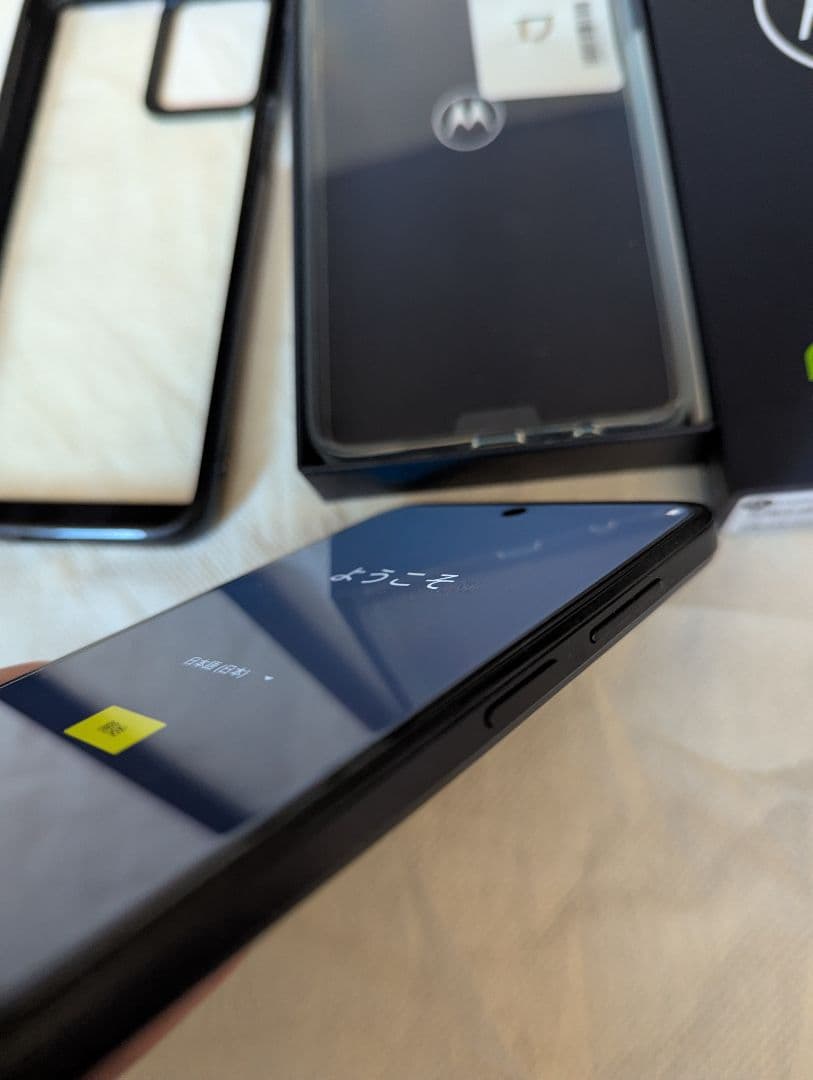 moto g53y 本体 箱ケース2つ付き