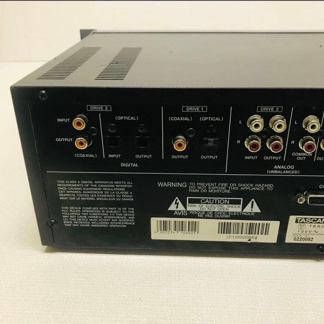 【美品】TASCAM CD-RW402 CDレコーダー タスカム