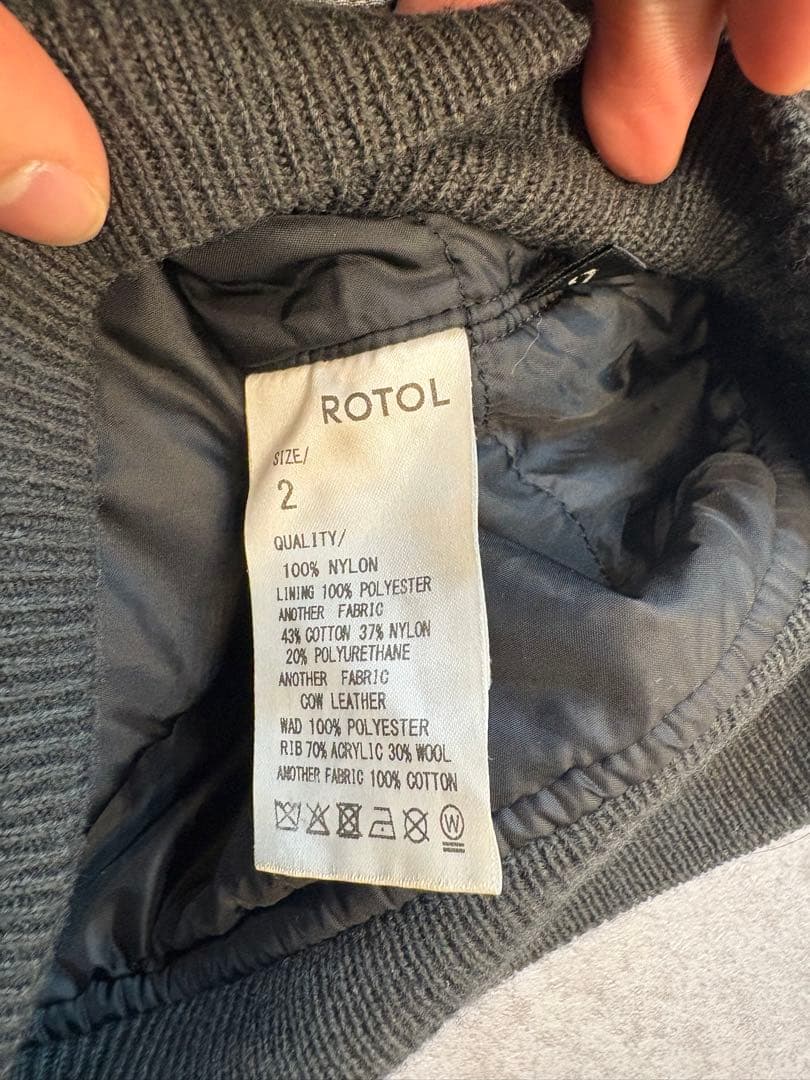 ROTOL | ロトル | GRAINSTO BOMBER BLOUSON