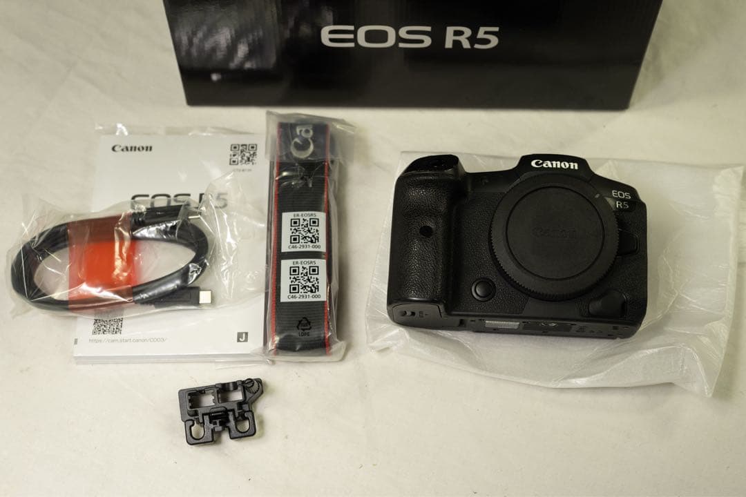 Canon EOS R5 本体　キズあり　バッテリーとチャージャーなし