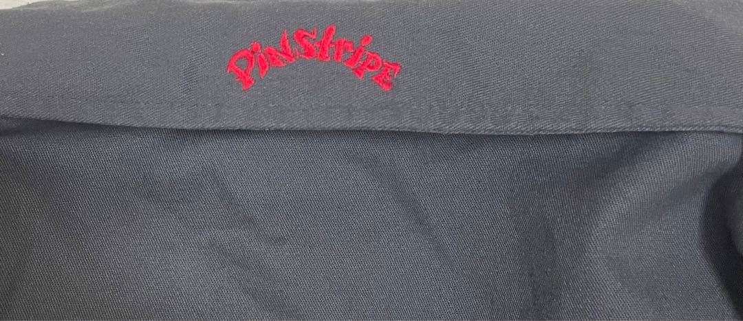 ビンテージ　dickies ダークグレー　刺繍