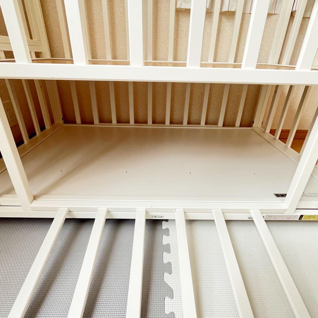 ⭐︎ヤマサキ⭐︎ベビーベッド ツーオープンベッド⭐︎