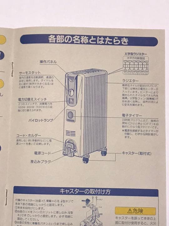 電気ヒーター DeLonghi 091521TEC