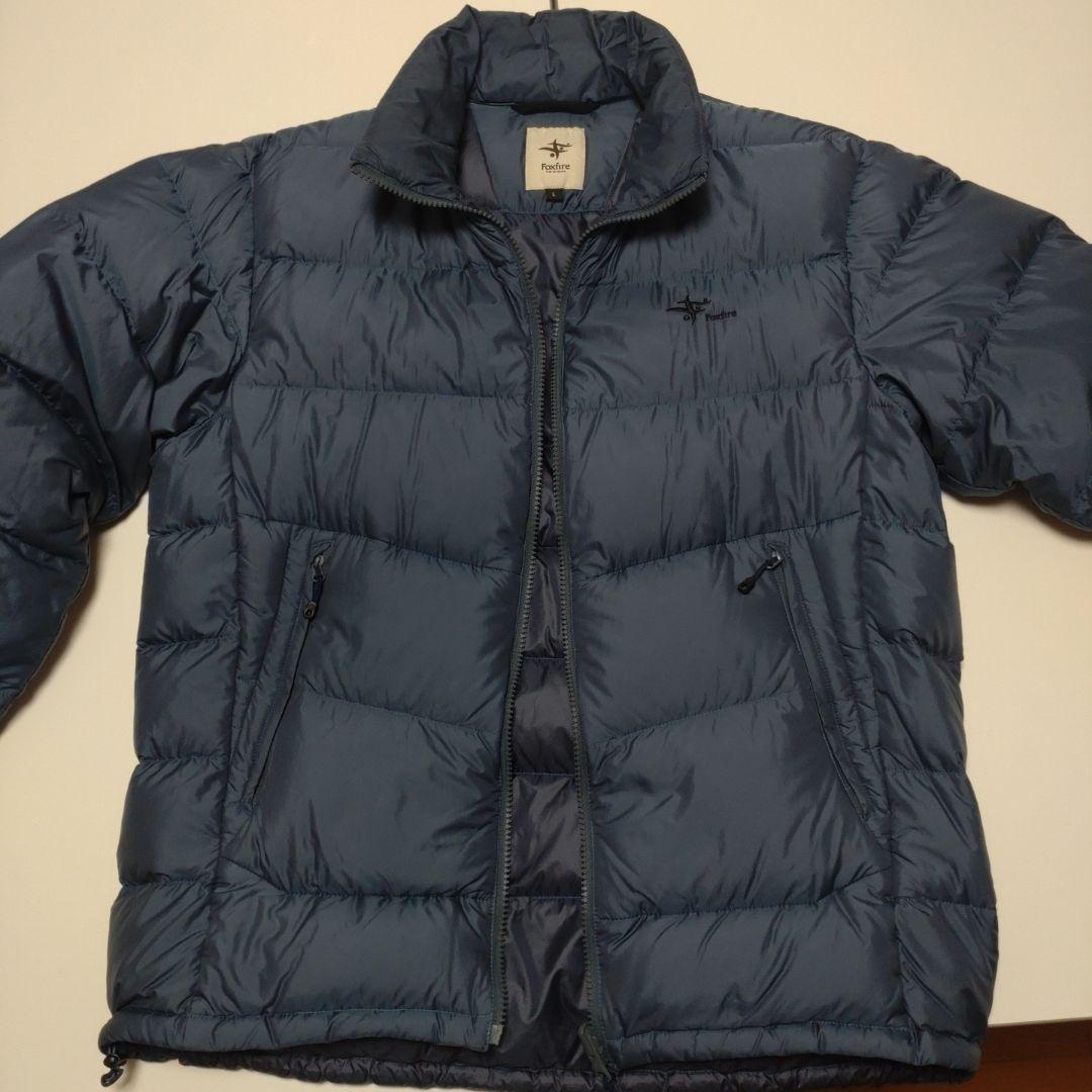 フォックスファイヤー　 メンズダウンジャケット　Lサイズ