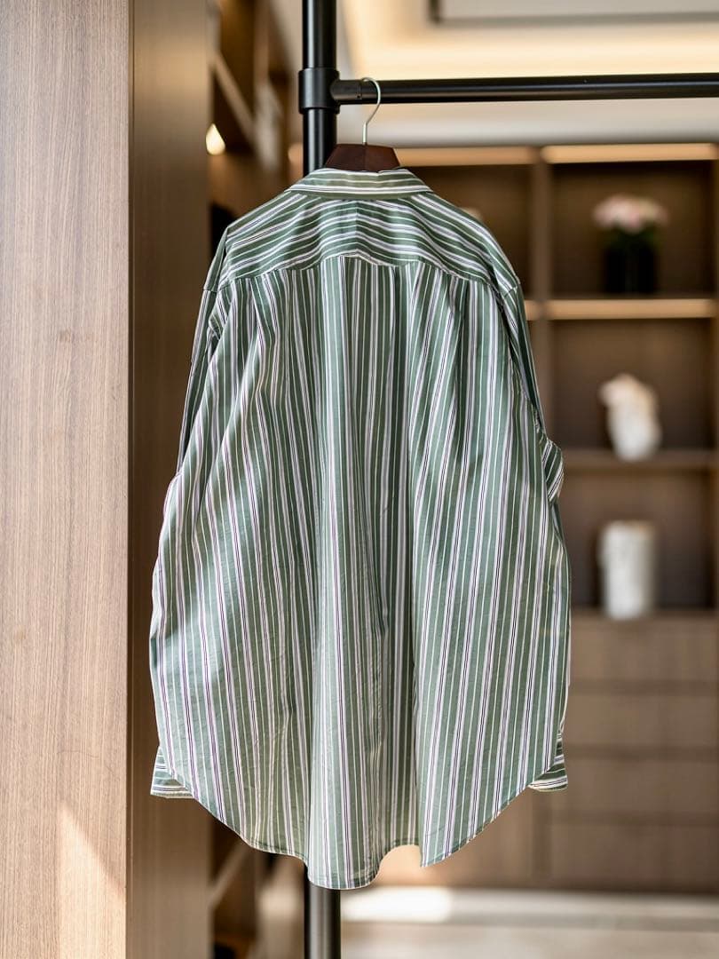 Marvine Pontiak shirts makers ストライプシャツ