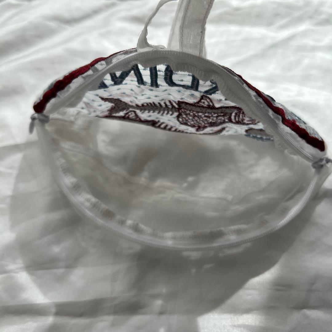 ブリジットタナカ×アンダーカバー　コラボポーチ　オイルサーディン