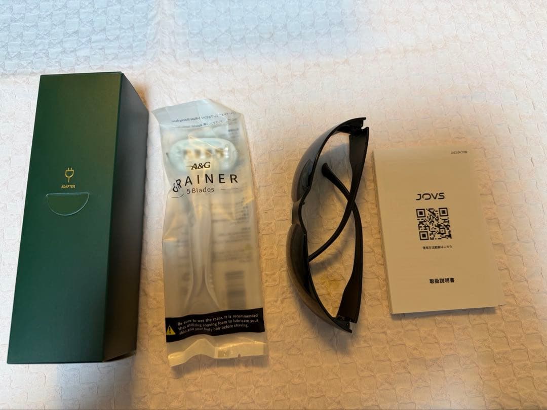 光美容器 光脱毛器 IPL VIO対応 JOVS DORA ホワイト A943