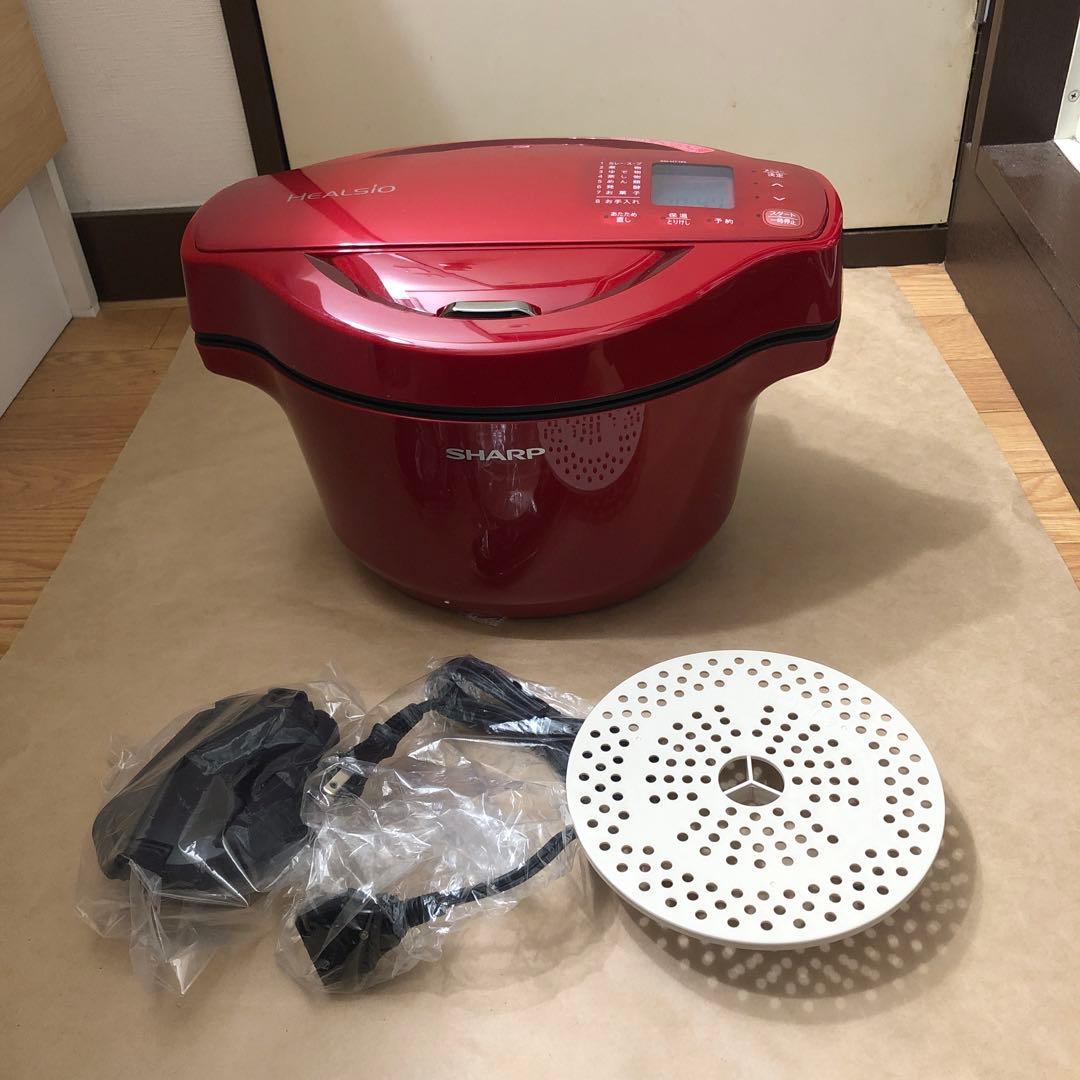 未使用　SHARP KN-HT16E-R ヘルシオ　ホットクック　 自動調理器