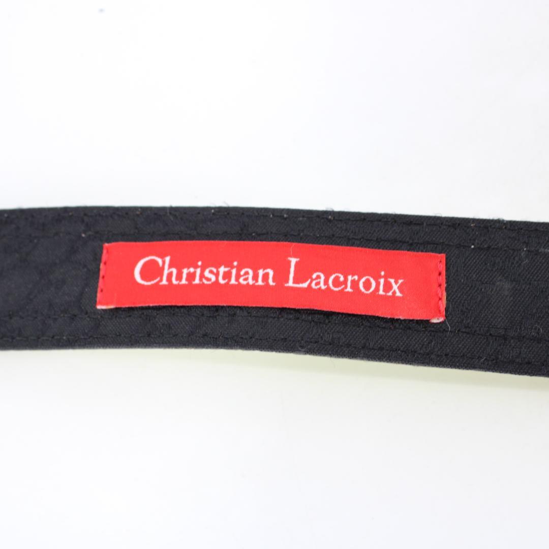 【フランス製 アクセサリー】イエロー Christian Lacroix ベルト
