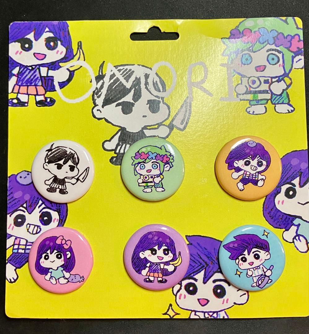 OMORI ミニキャラ缶バッジセット OMOCAT