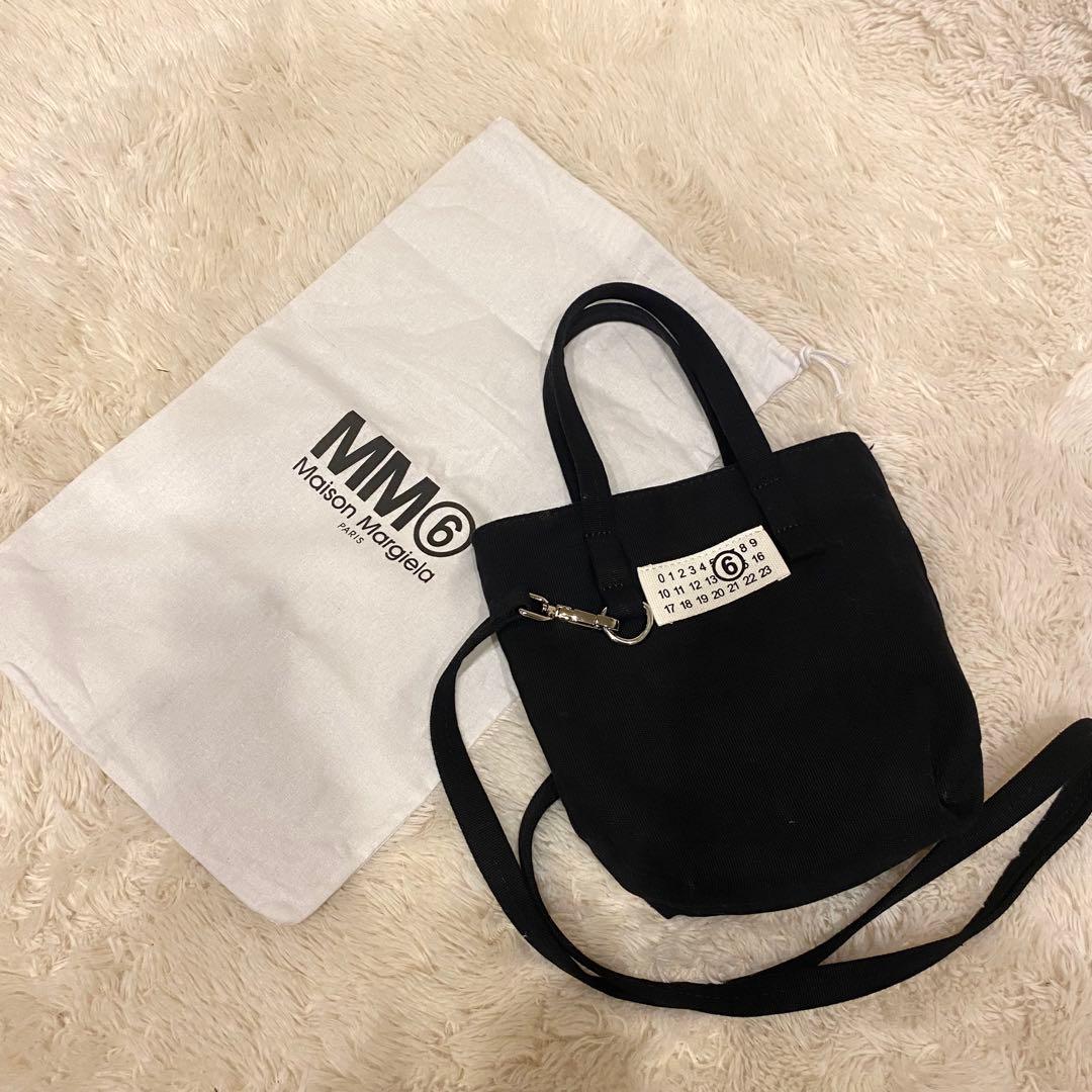 MM6 メゾンマルジェラ2way ハンドバッグトート バッグ キャンバス