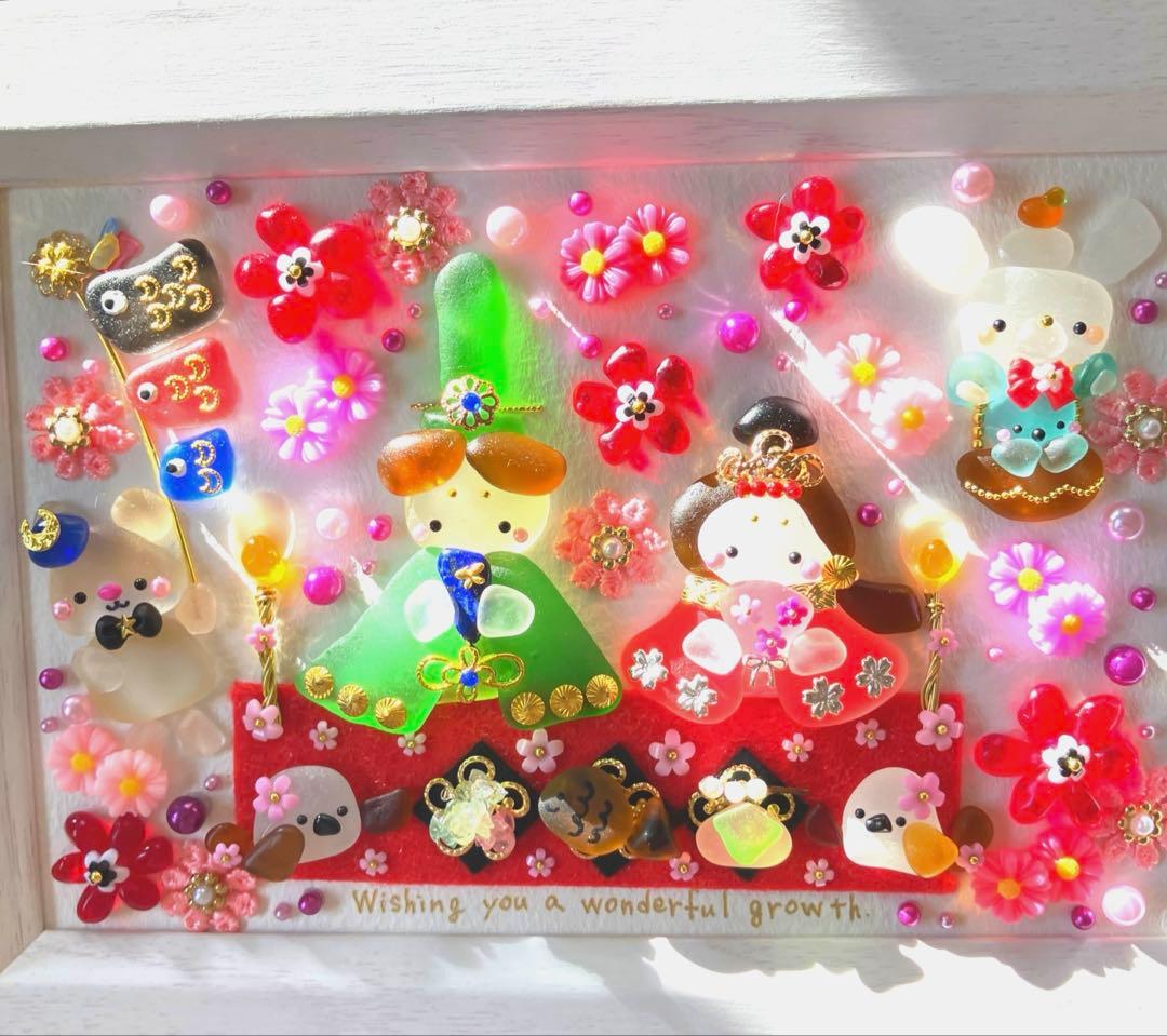 シーグラスアート（Miria様オーダーご確認用ページです☆）